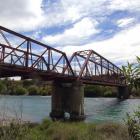 Luggate’s well-known Red Bridge. PHOTOS: ODT FILES