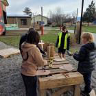 Primary school pupils are working with male mentors to reinvent pallets in cool DIY projects....