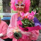 Best pink outfit was awarded to Myra Donaldson at the Lions Club of Clyde &amp; Districts Breast...
