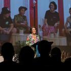 Chief Children’s Commissioner Dr Claire Achmad speaks at the "Lighting the Fire" Child, Youth...