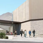 An artist's impression of the new hall. Photo: CODC