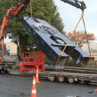 The refurbished Hands of Fame statue has arrived in Gore just in time for Tussock Country this...