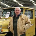Russell Bradley in front of his 1979 Toyota Land Cruiser at this year’s Ute Muster in Gore. PHOTO...
