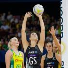 Amelia Walmsley of the Silver Ferns in action during the 2023 Constellation Cup series. PHOTO:...