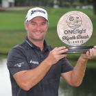 Ryan Fox is 'absolutely chuffed' after winning the Myrtle Beach Classic in South Carolina...