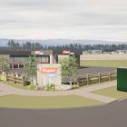 An artist’s impression of the proposed Longview Liquor Store as part of the application. PHOTO:...