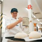 Delmari Janse Van Rensburg competing in the LA Judge award in Sydney. Photo: Supplied