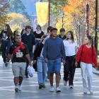 Thousands of prospective students experienced the campus lifestyle at the University of Otago's...