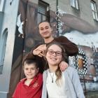 Advocating for the future of the Playhouse children’s theatre in Dunedin are (from left) Ted...