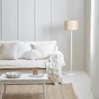 Natural textures and layers of just one or two Resene colours make this living room feel fresh,...