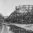 The roller coaster at the NZ and South Seas Exhibition, known as the Scenic Railway, pictured...