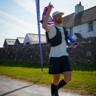 Former Dunedin ultra-distance runner Damian Watson nears the finish line of the Wild Horse 200 in...