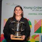 Lydia Goodman has won the Central Otago young grower title. PHOTO: SUPPLIED