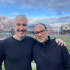 Arrowtown minister Rev Dr Carlton Johnstone, left, and Wakatipu minister Clay Peterson de...
