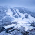 Snow at Thredbo Resort in New South Wales. Photo: Facebook/Thredbo Resort