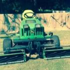 One of the Cheviot Cricket Club’s stolen mowers. PHOTO: SUPPLIED