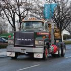 Winner of "Furthest distance travelled", Ron Muir, with Central Machine Hire. PHOTOS: NICOLA...