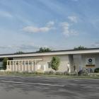 An artistic concept of the planned Weston Rd Hato Hone St John station. PHOTO: SUPPLIED

