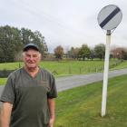 Claremont Rd resident Barry Crossman has been trying to get speeds reduced on the busy narrow...