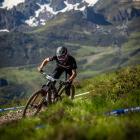 Winni Goldsbury speeds through the Loudenvielle scenery. PHOTO: SPECIALIZED
