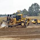 Wheels at Wanaka celebrated Caterpillar vehicles at its Easter show this year. PHOTO: GREGOR...