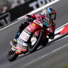 Cormac Buchanan in action during the Moto3 World Championship. PHOTO: DAST MEDIA 