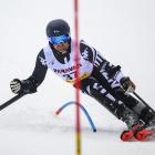 Adam Hall, pictured at the FIS para alpine slalom world cup in Germany earlier this year, is...