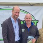 Orepuki farmer and Kiwi Econet inventor Grant Lightfoot met Prince William during the prince’s...
