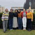 The full team of Wānaka lead maternity carers (from left) Steph Mackie, Emily Sancha, Miranda Ma,...