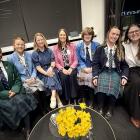 Attending a Global Women event at Forsyth Barr offices in Dunedin last week are Thandie Chiruka ...