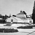 The winter garden at Dunedin Botanic Garden under snow. - Otago Witness, 15.9.1925&nbsp; &nbsp...