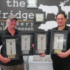 The Fridge Cromwell owner and butcher Jayne McMillan (left) and smallgoods butcher Tayla Clark...