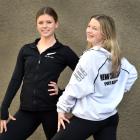 Otago Girls’ High School student Lucia Morey (right), 15, wearing the New Zealand representative...