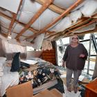 Kaitangata "granmum" Robyn Hale had a eucalyptus smash through the ceiling of her master bedroom...
