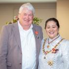 Waimate resident Gary Rooney with Governor-General Dame Cindy Kiro. PHOTOS: SUPPLIED
