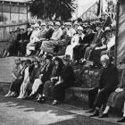Dunedin South MP Thomas Kay Sidey speaks at the opening of new croquet lawns at St Clair, Dunedin...