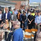 The official opening of the new Seafarers Welfare Centre at the Port of Timaru was well supported...