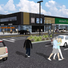 An artist's impression of the planned new Woolworths in St Albans. Image: Supplied