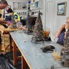 Lee van der Geest’s wire Christmas tree making workshop, which will be hosted by Riversdale Arts...