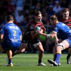 Andrew Knewstubb playing for NPC winners Canterbury against Otago last month. Photo: Getty Images 
