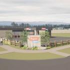 An artist's impression of the proposed Longview Liquor Store at Lake Hawea. PHOTO: SUPPLIED