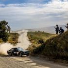 Kris Meeke racing at the Otago Rally in 2025. He will return for the 50th anniversary in 2026....