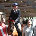 Showing they can cut it with the best at the Royal New Zealand A&amp;P Show recently are (from...