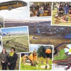 With Sarah Mukai (right) from Trees that Count, which recently donated 5000 trees for planting,...