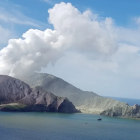 Whakaari/White Island erupted in December 2019. Photo: RNZ