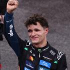An emotional Lando Norris in Abu Dhabi becomes the 2025 Formula One World Champion. Photo: Reuters 