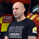 New Zealand Professional Firefighter Union Dunedin secretary and firefighter Mike Taylor. PHOTO:...