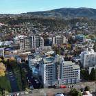 An aerial view of the University of Otago and some of the student quarter. PHOTO: STEPHEN JAQUIERY