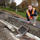 Misko Cubrinovski, from Canterbury University’s School of Engineering, studies liquefaction and...
