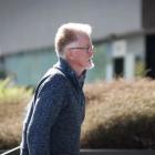 Fr Rowan Donoghue outside the Christchurch District Court last month. Photo: Nathan McKinnon / RNZ